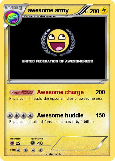 Pokemon awesome army