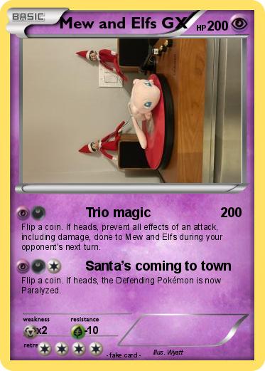 Pokemon Mew and Elfs GX