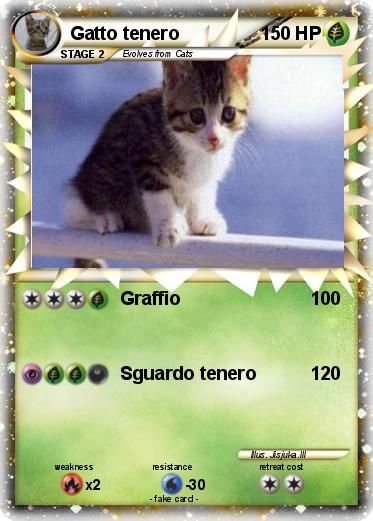 Pokemon Gatto tenero