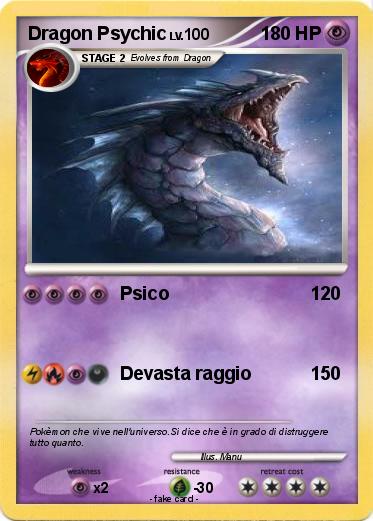 Pokemon Dragon Psychic