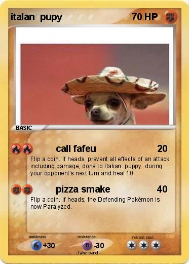 Pokemon italan  pupy