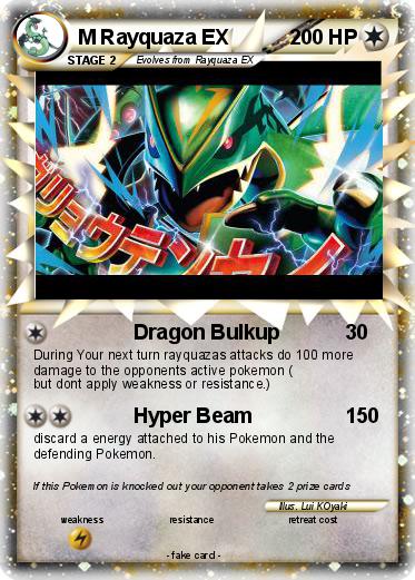 Pokemon M Rayquaza EX