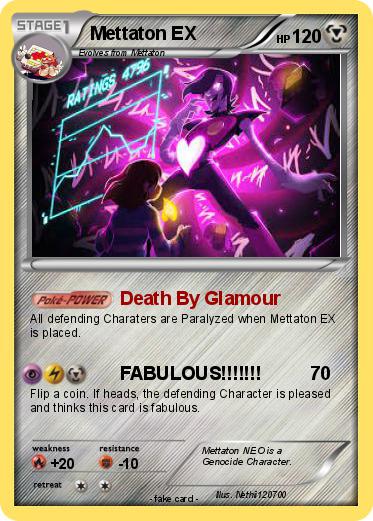 Pokemon Mettaton EX