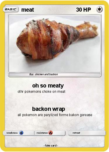 Pokemon meat