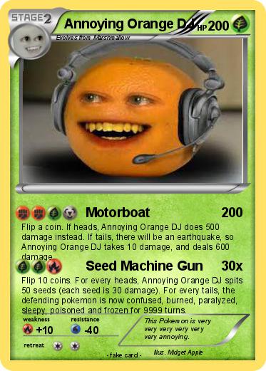 Pokemon Annoying Orange DJ