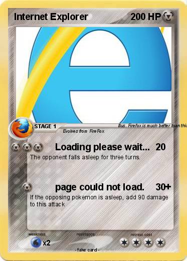 Pokemon Internet Explorer