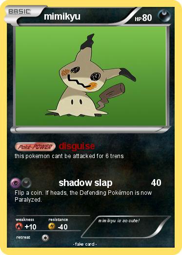 Pokemon mimikyu