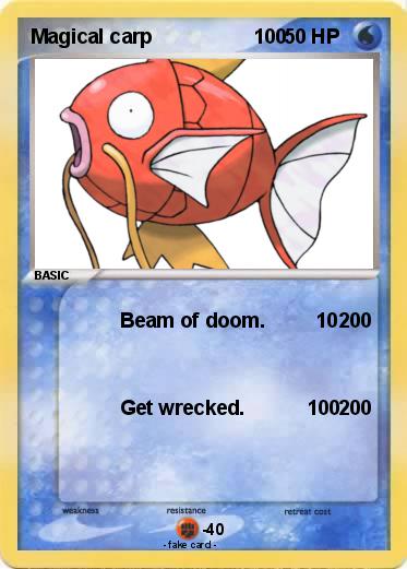 Pokemon Magical carp                  100