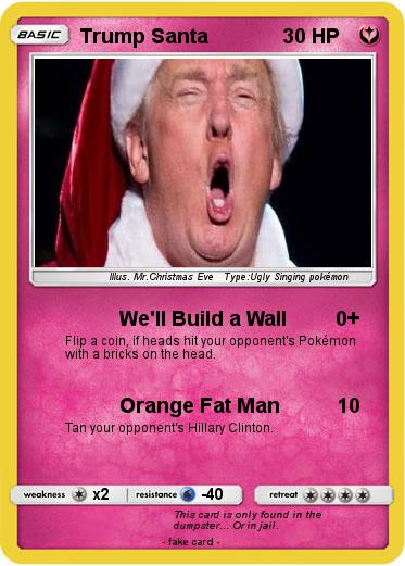Pokemon Trump Santa