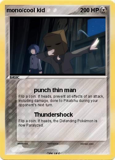 Pokemon mono/cool kid