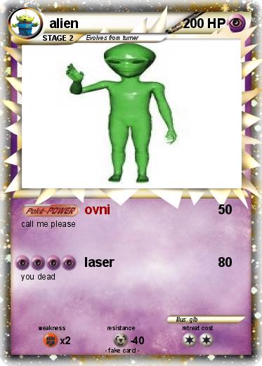 Pokemon alien