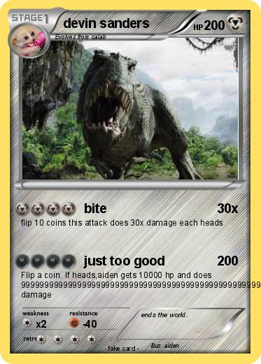 Pokemon devin sanders