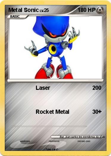 Pokemon Metal Sonic