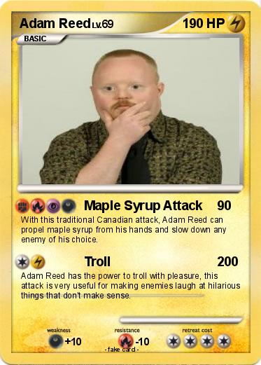 Pokemon Adam Reed