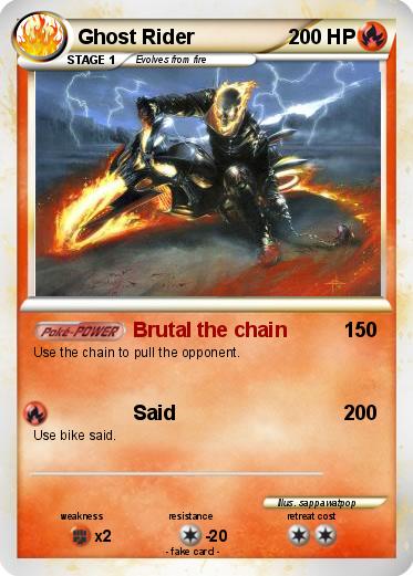 Pokemon Ghost Rider