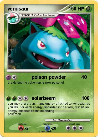 Pokemon venusaur