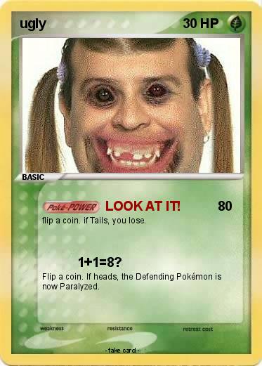 Pokemon ugly