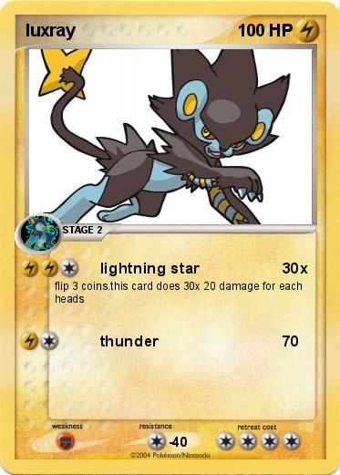 Pokemon luxray