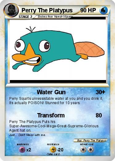 Pokemon Perry The Platypus