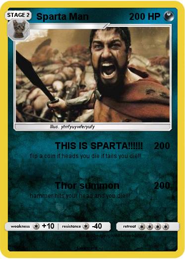 Pokemon Sparta Man