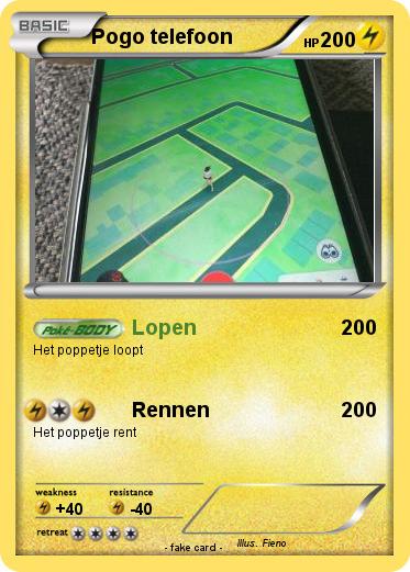 Pokemon Pogo telefoon