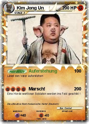 Pokemon Kim Jong Un