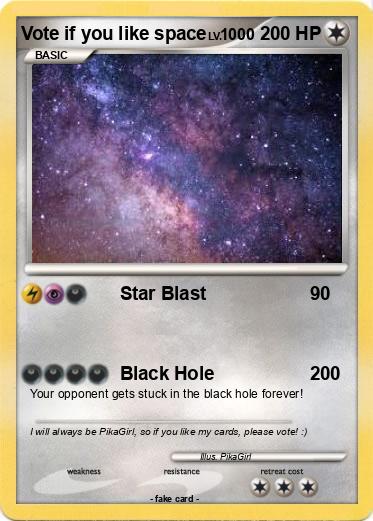 Pokemon Vote if you like space