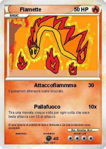 Pokemon Flamette