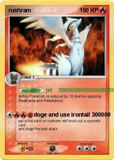Pokemon rushram