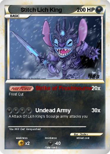 Pokemon Stitch Lich King