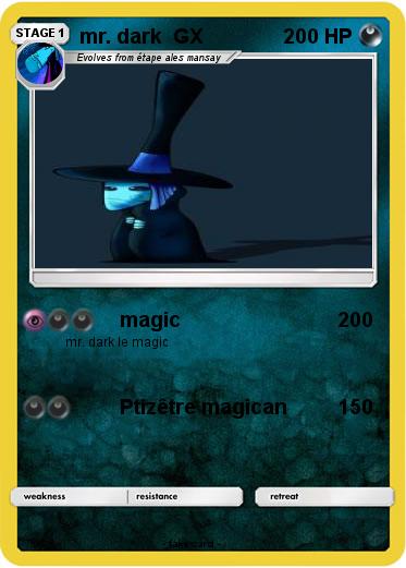 Pokemon mr. dark  GX