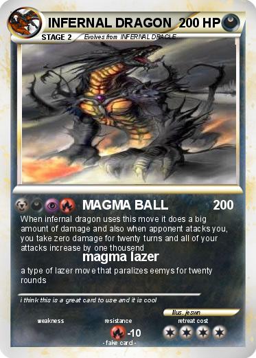 Pokemon INFERNAL DRAGON