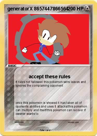 Pokemon generatorX 8657447866564
