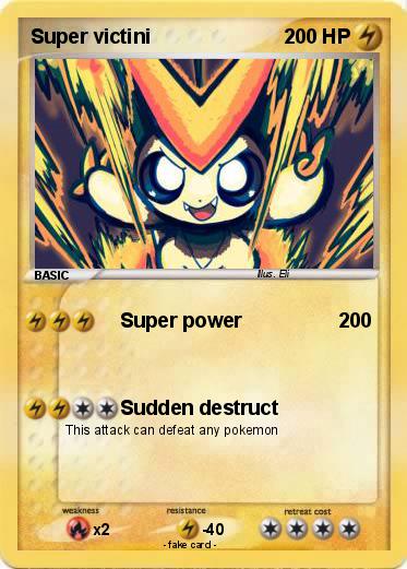 Pokemon Super victini