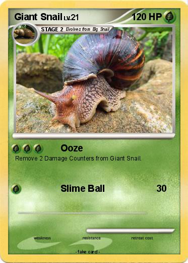 Pokemon Giant Snail