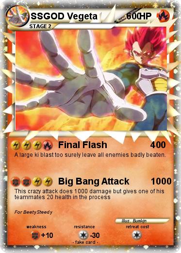 Pokemon SSGOD Vegeta                0
