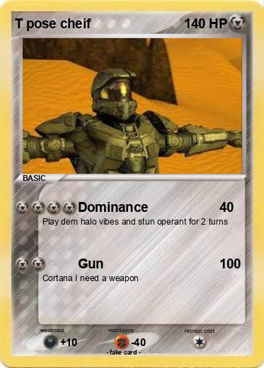 Pokemon T pose cheif