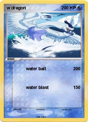 Pokemon w dragon