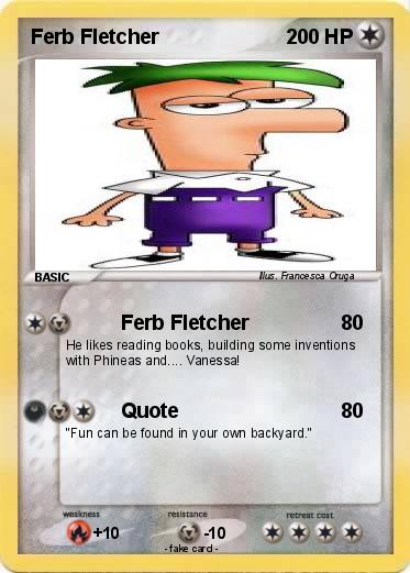 Pokemon Ferb Fletcher