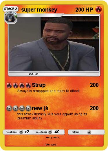 Pokemon super monkey