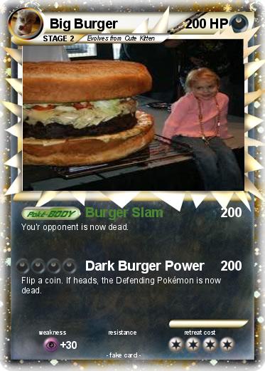 Pokemon Big Burger