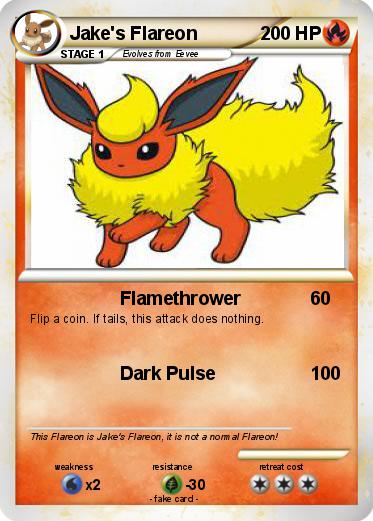 Pokemon Jake's Flareon