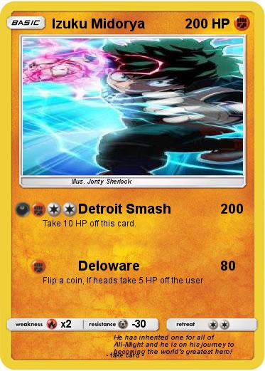 Pokemon Izuku Midorya