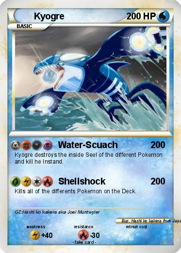 Pokemon Kyogre