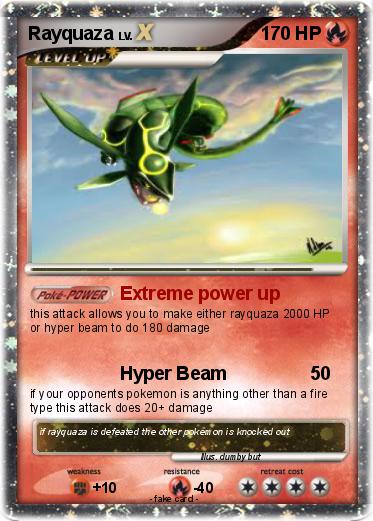 Pokemon Rayquaza