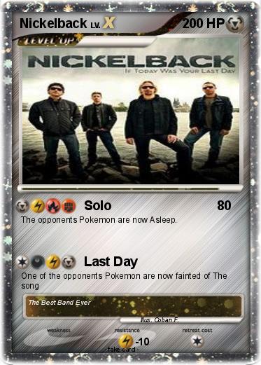 Pokemon Nickelback