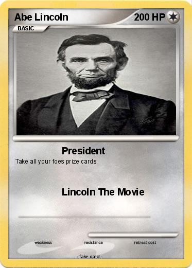 Pokemon Abe Lincoln