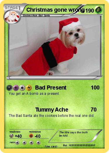 Pokemon Christmas gone wrong