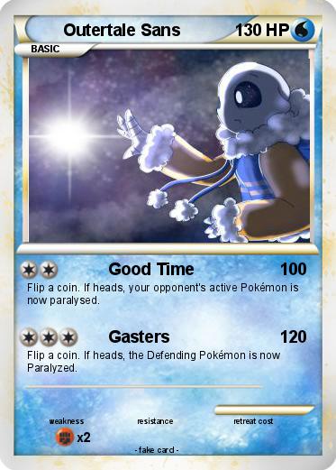 Pokemon Outertale Sans