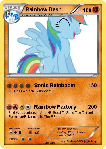 Pokemon Rainbow Dash